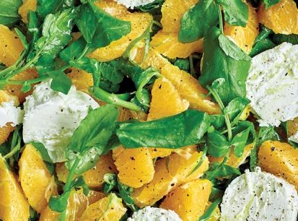Salade oranges - cresson