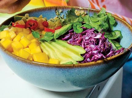 Buddha bowl californien au quinoa