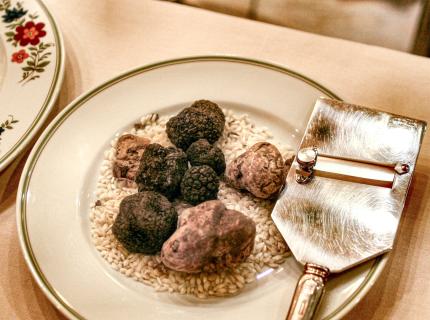 Risotto aux truffes et au parmesan 